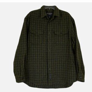 Abercrombie Men's Elevated Wool-Blend Shirt Jacket sz Large